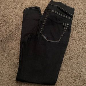 APT. 9 Skinny Jeans/ jeggings Dark Blue Size 10